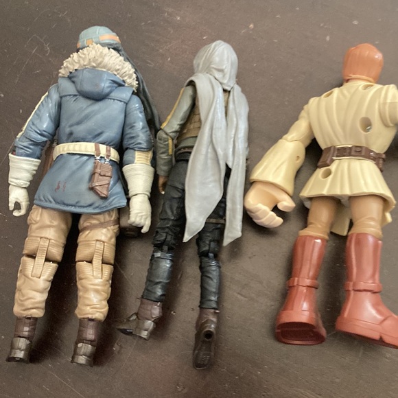 Lot of Star Wars figures Jan Erso, Captain Cassian Andor, Obi-Wan Kenobi - Picture 5 of 6